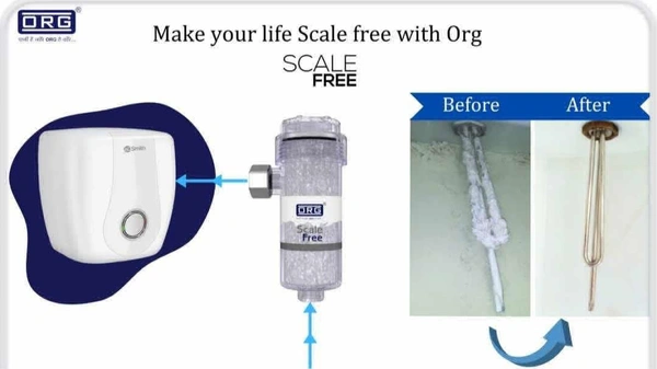 ORG SCALE FREE 1/2 " &  3/4" SOFTENER