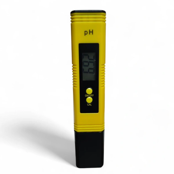 URBAN OASIS PH METER | DIGITAL PH METER 0.00 TO 14.00 PH, PH-600 - Yellow