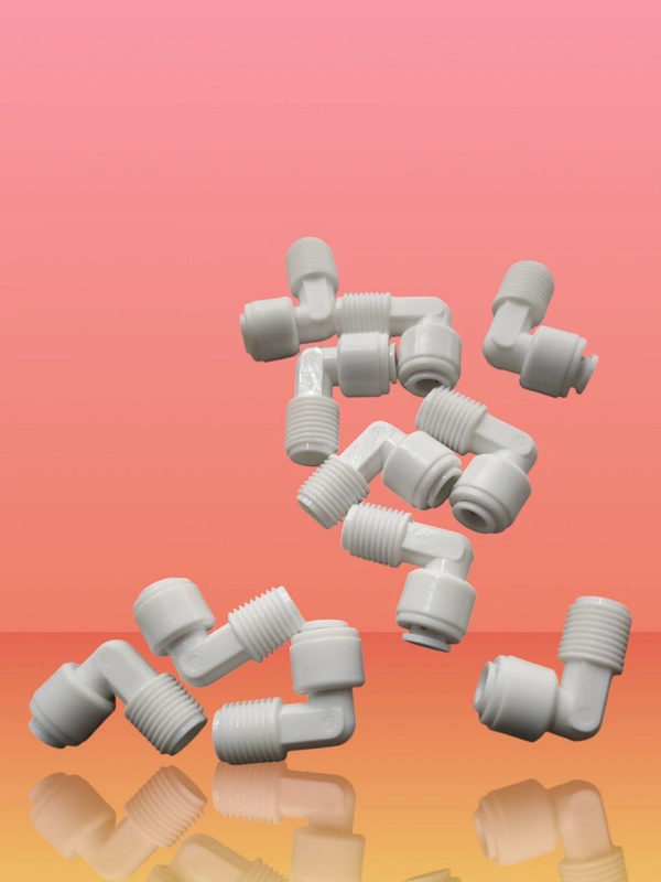 BODEER PRE FILTER 1/4 ELBOW - White