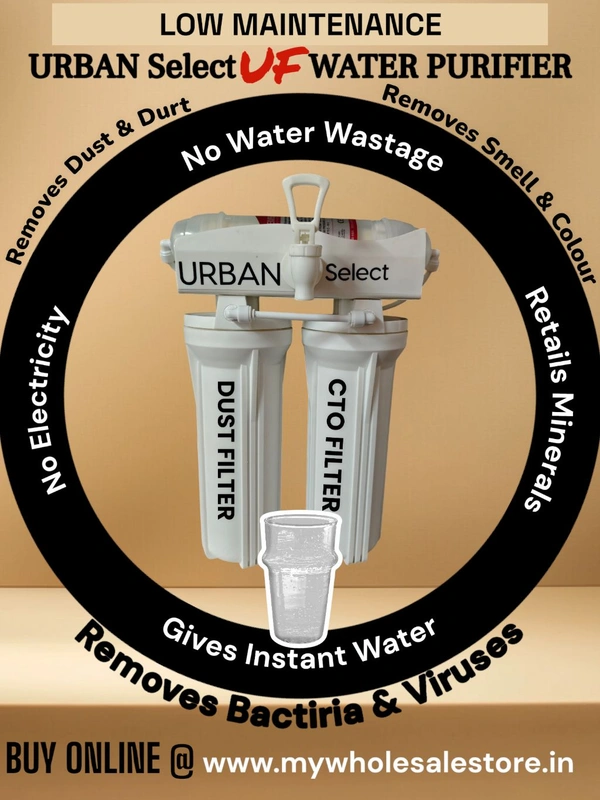 URBAN SELECT URBAN Select UF WATER PURIFIER - White