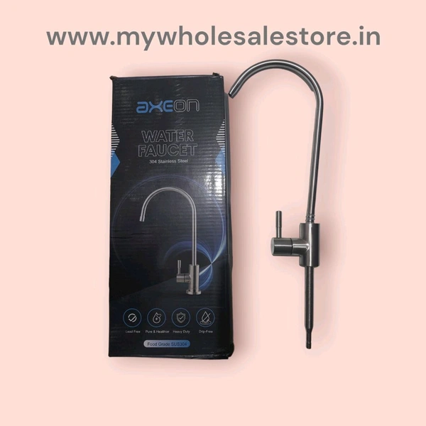 AXEON UTC TAP (FAUCET) 304 STAINLESS STEEL 280grm - Silver