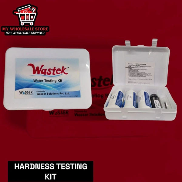 WASTEK WATER HARDNESS TEST KIT | KIT TO TEST SALT CONTENT IN WATER | TESTING KIT TO CHECK WATER HARDNESS 