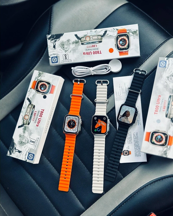 T800 Ultra 2 Smart Watch With Bt Calling 