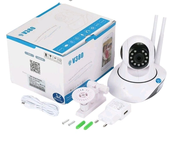V380 CCTV SMART WIFI CAMERA WITH 360°ROTATABLE 