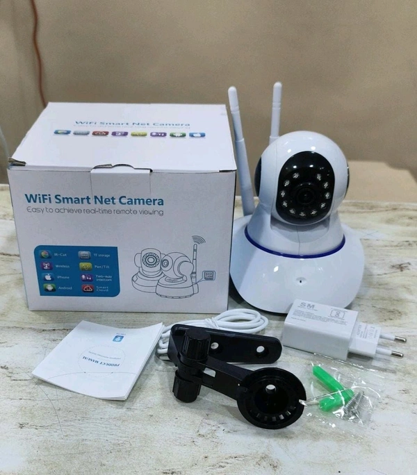 V380 CCTV SMART WIFI CAMERA WITH 360°ROTATABLE 
