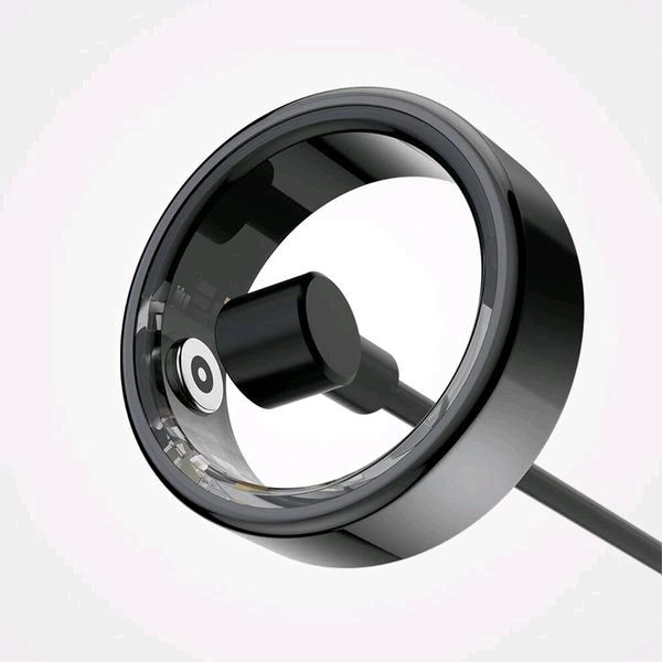 Smart Ring 100% Original Heart Rate SPO2 And Sleeping Monitor (Black)