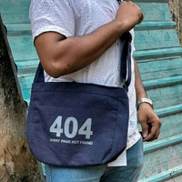 Premium Vintage Side Bag | Ultra Sporty Messenger Sling Bag For Multipurpose Use |Jute Material  - B1