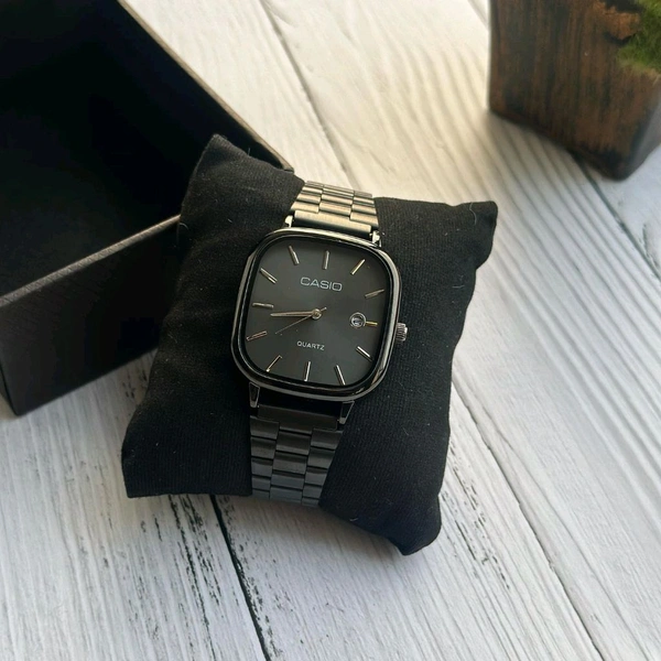 Casi0 Classic A138 Vintage Premium Collection With Free Premium Hard Box Packing  - Full Black