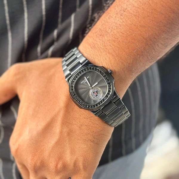 Ptk  Analog Quartz Movement Watch With High Quality Strap Best finishing Body & Case