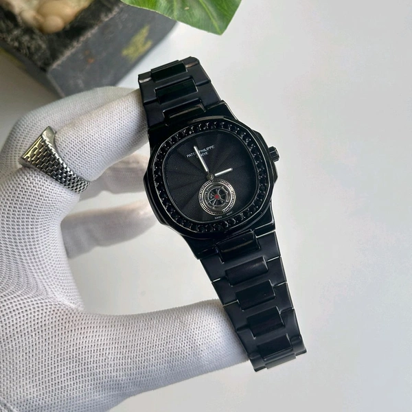 Ptk  Analog Quartz Movement Watch With High Quality Strap Best finishing Body & Case