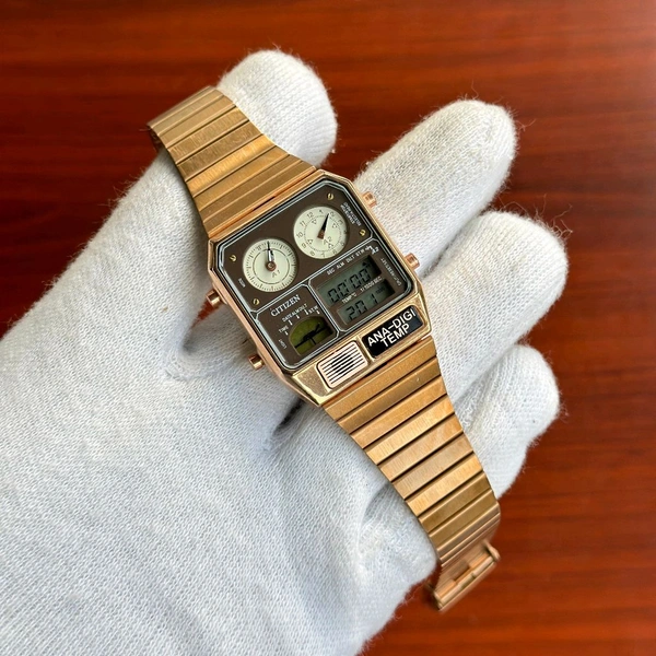 Citizen Ana-digi-temp Next To Origanal Watch With High Quality Strap Best finishing Body & Case - SRCW2