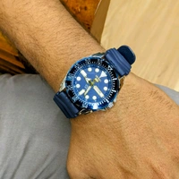 Seik0 Diver Watch Series Premium Collection With High Quality Strap Best Finishing Body & Case  - Blue