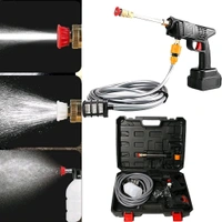 Powerful Pressure Washer with 48v Rechargeable Battery, Cordless High Pressure Washer Gun | Multi Cleaning Works Like Car & Bike Washing, Gardening & Home Cleaning Works - Single Battery