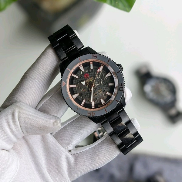  Men's Captain Cook Automatic Chronograph Watch With High Quality Strap Best Finishing Body & Case - SRRP3
