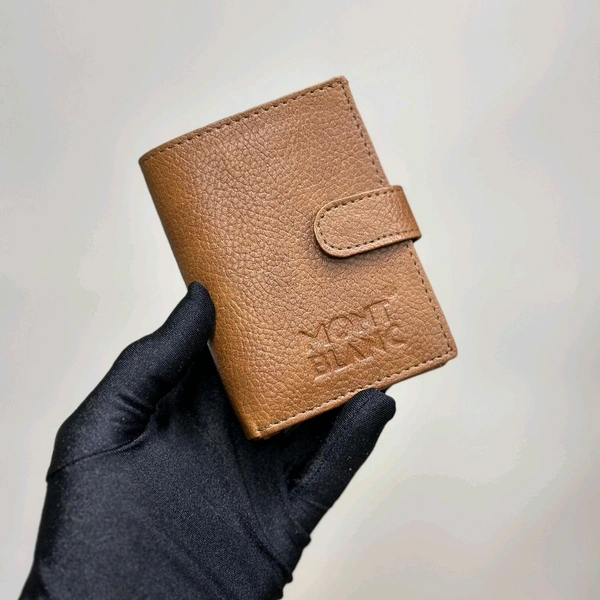 Classic Men's Leather Pop-up Wallet, Premium Quality with Brand Box Packing, Perfect For Gifting - SRW1
