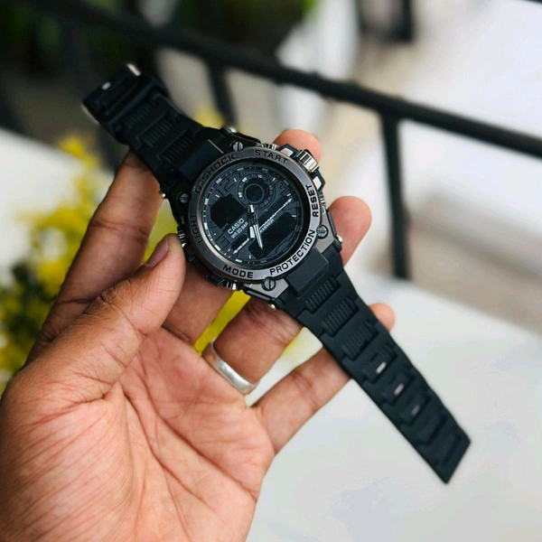 Casi0 G-Sh0ck Analog And Digital Watch Collection With High Quality Strap Best finishing Body & Case - SRGW1