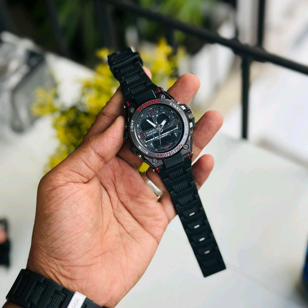 Casi0 G-Sh0ck Analog And Digital Watch Collection With High Quality Strap Best finishing Body & Case - SRGW4