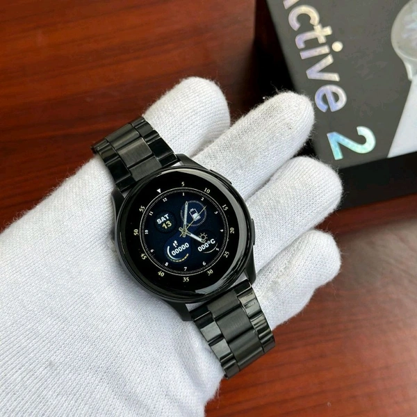 Active 2 Best Quality Smartwatch | 2.5D Curve HD Screen Full Touch Upto 1*2 days Battery Backup 