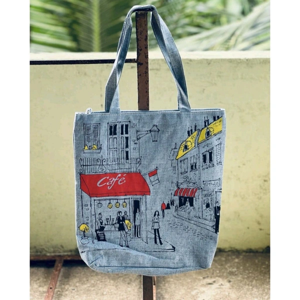 Vintage High-capacity Canvas Slouchy Tote Bag | Ultra Sporty Messenger Sling Bag For Multipurpose Use - SRTB3