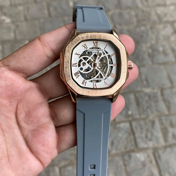 Analog Automatic Top Quality Collection With High Quality Strap Best Finishing Body & Case  - SRP3