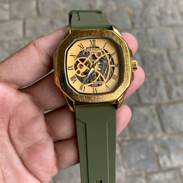 Analog Automatic Top Quality Collection With High Quality Strap Best Finishing Body & Case  - SRP4