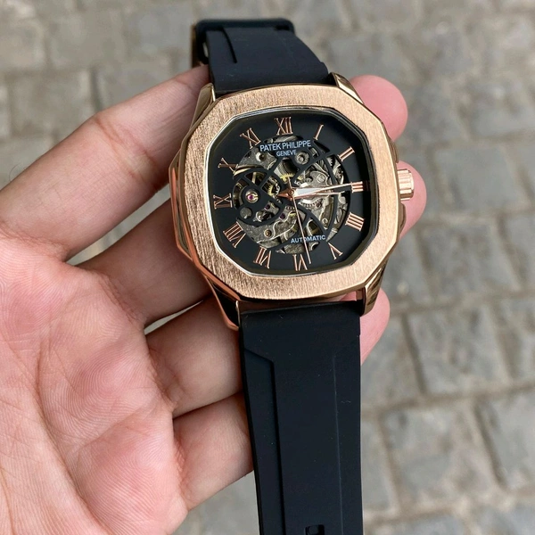 Analog Automatic Top Quality Collection With High Quality Strap Best Finishing Body & Case  - SRP5