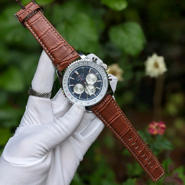 Analog Top Quality Quartz Movement Collection With High Quality Strap Best finishing Body & Case - SRB4