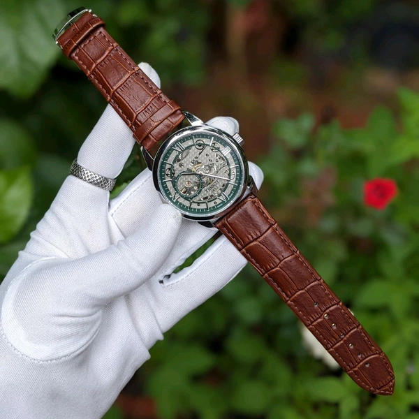 Analog Automatic Top Quality Collection With High Quality Strap Best Finishing Body & Case  - SRT1