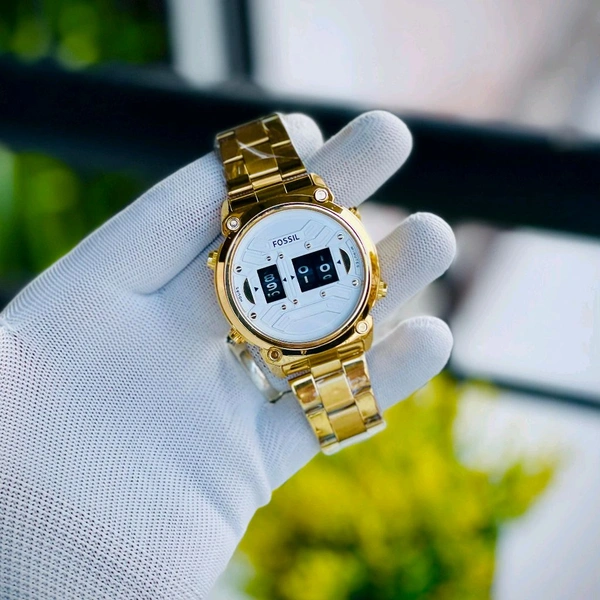 Analog Quartz Movement Watch With High Quality Strap Best finishing Body & Case - SRF2