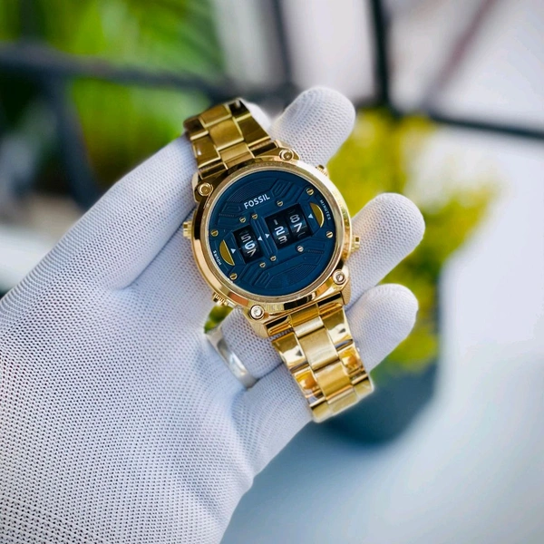 Analog Quartz Movement Watch With High Quality Strap Best finishing Body & Case - SRF3