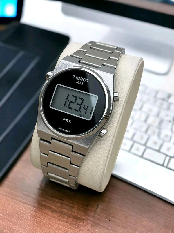 Digital Trending Top Quality Collection Watch With High Quality Strap Best finishing Body & Case - Silver