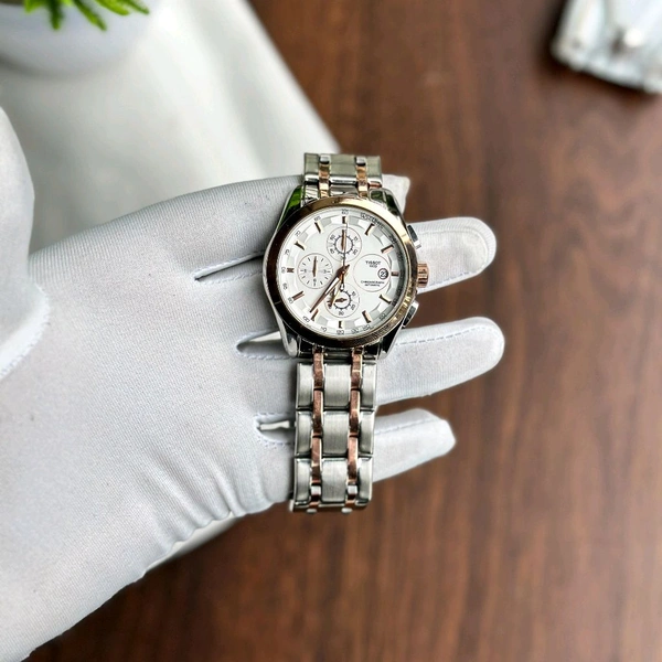 Analog Chronograph Top Quality Collection With High Quality Strap Best finishing Body & Case - SRTC3