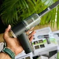 3 in 1 Portable Vacuum Cleaner Duster Blower Air Pump Wireless Handheld Clean Microscopic dust Like Car, Home,Computer, Laptop, Flower, Mirror Vehicle Interior Cleaner