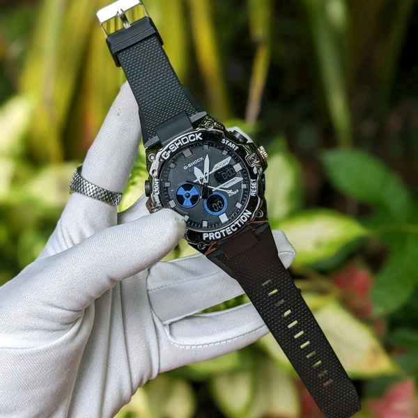 Analog And Digital Quartz Movement Watch With High Quality Strap Best finishing Body & Case - SRG3