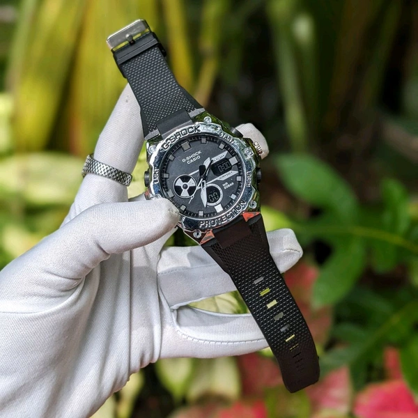 Analog And Digital Quartz Movement Watch With High Quality Strap Best finishing Body & Case - SRG4