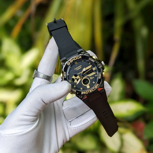 Analog And Digital Quartz Movement Watch With High Quality Strap Best finishing Body & Case - SRG5
