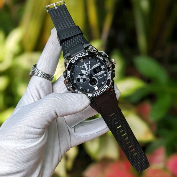 Analog And Digital Quartz Movement Watch With High Quality Strap Best finishing Body & Case - SRG7