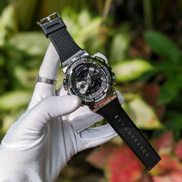 Analog And Digital Quartz Movement Watch With High Quality Strap Best finishing Body & Case - SRG1
