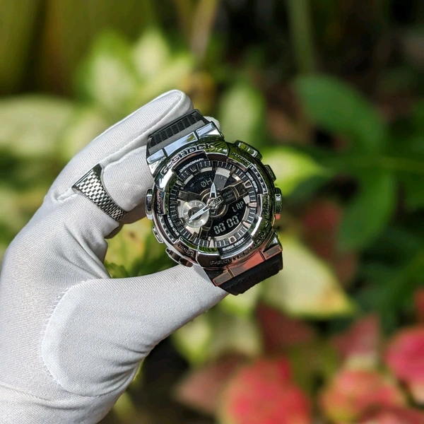Analog And Digital Quartz Movement Watch With High Quality Strap Best finishing Body & Case - SRG1
