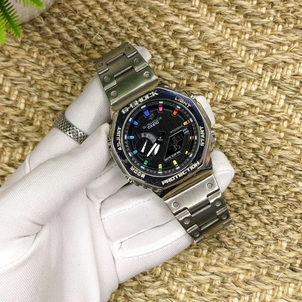  Analog And Digital Quartz Movement Top Quality Watch With High Quality Strap Best finishing Body & Case - SRG2