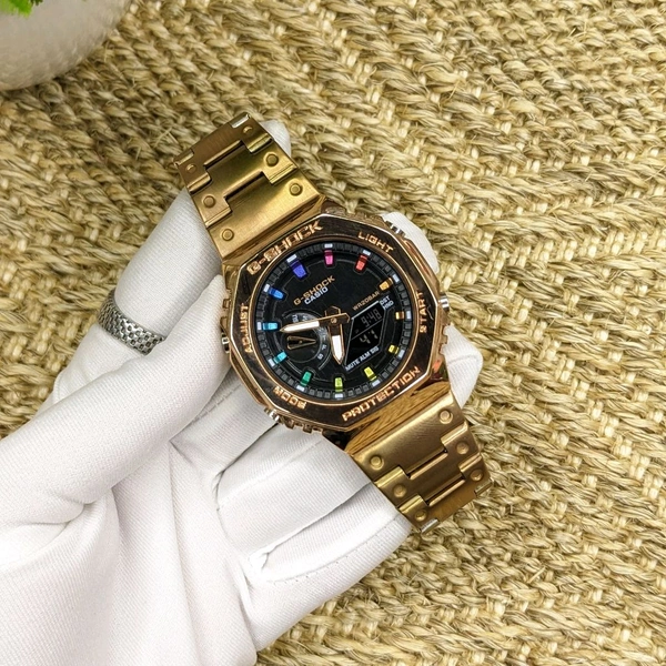  Analog And Digital Quartz Movement Top Quality Watch With High Quality Strap Best finishing Body & Case - SRG4