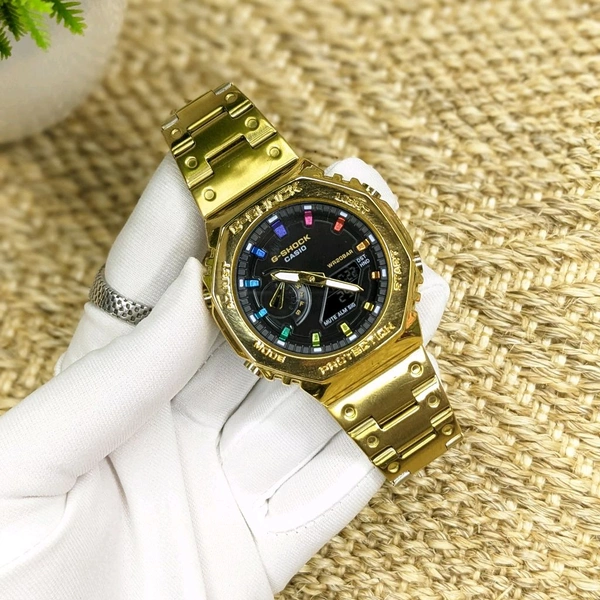  Analog And Digital Quartz Movement Top Quality Watch With High Quality Strap Best finishing Body & Case - SRG5
