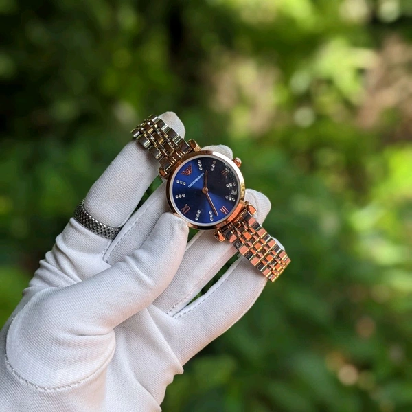 Analog Chronograph 32MM Top Quality Collection With High Quality Strap Best Finishing Body & Case - STAR2
