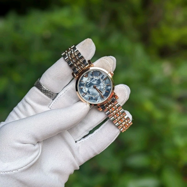 Analog Chronograph 32MM Top Quality Collection With High Quality Strap Best Finishing Body & Case - STAR5