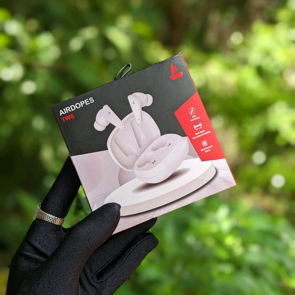 Bluetooth Truly Wireless In Ear Earbuds With Mic - White