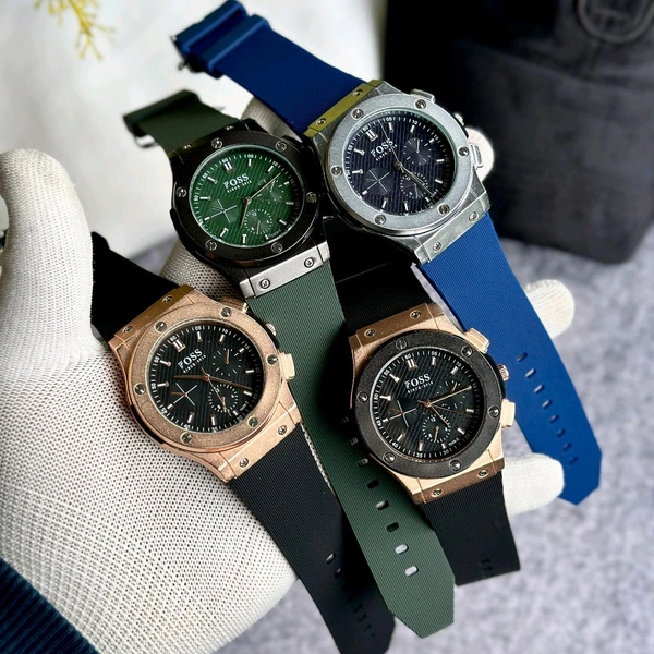 Foss Analog Quartz Movement Collection With High Quality Strap Best finishing Body & Case - SRF1