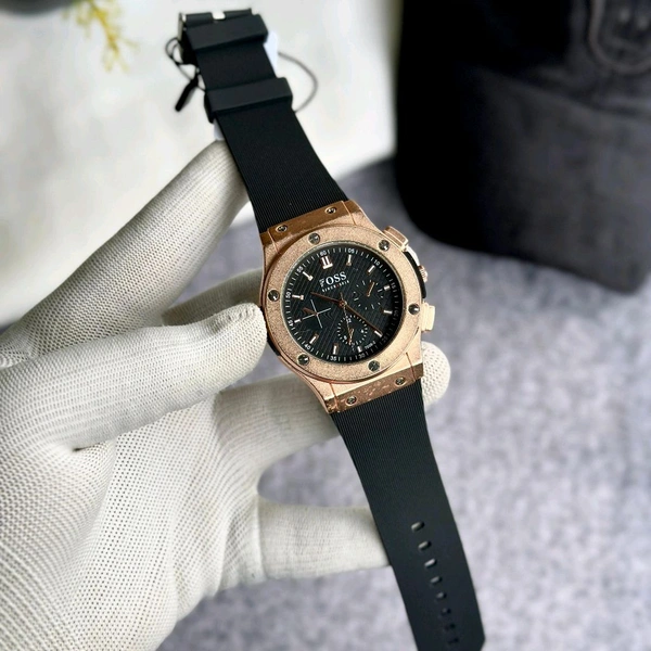 Foss Analog Quartz Movement Collection With High Quality Strap Best finishing Body & Case - SRF1
