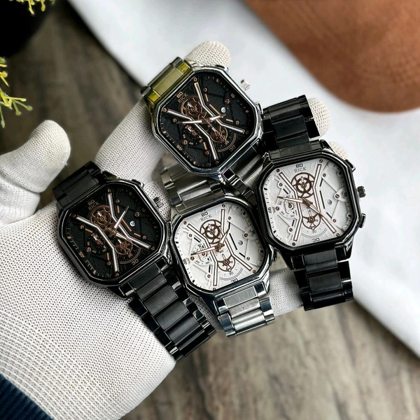 Rick Analog Quartz Movement Collection With High Quality Strap Best finishing Body & Case - SRF1