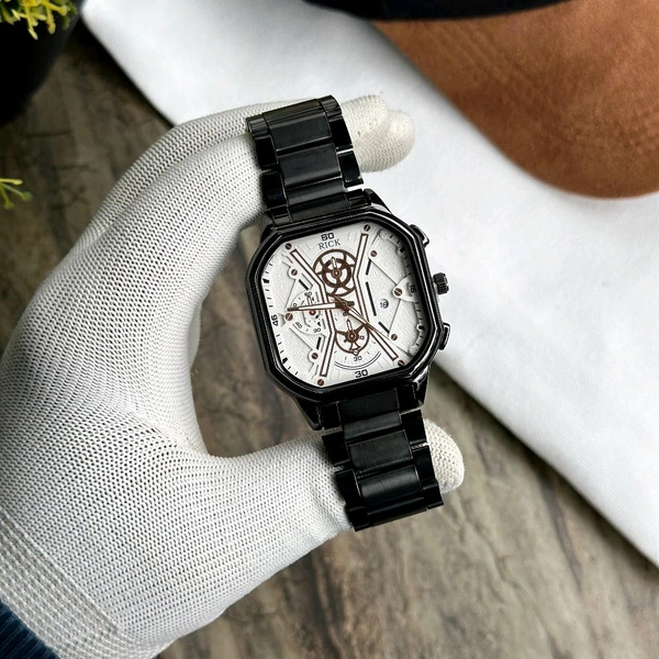Rick Analog Quartz Movement Collection With High Quality Strap Best finishing Body & Case - SRF3