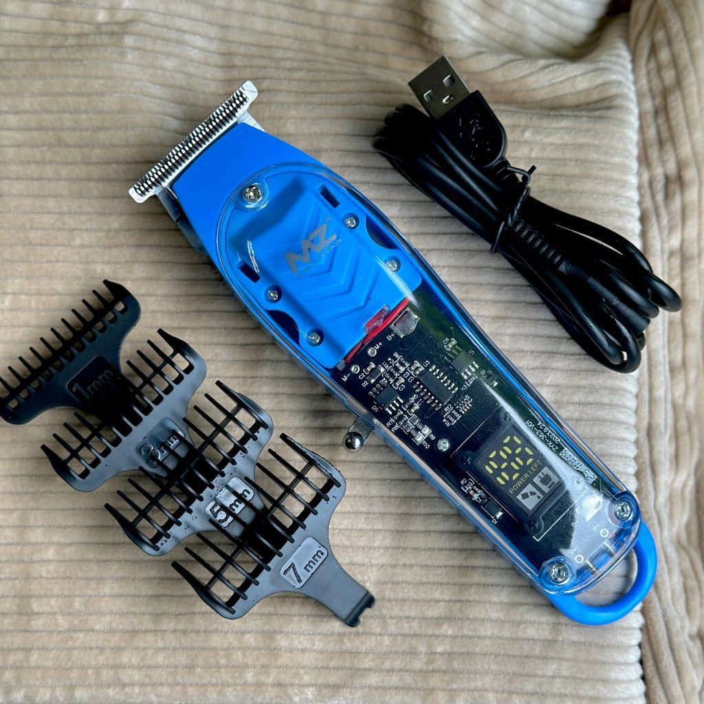 Original MZ M853T (PROFESSIONAL HAIR TRIMMER )Transparent Graffiti